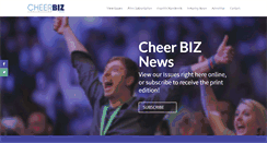 Desktop Screenshot of cheerbiznews.com
