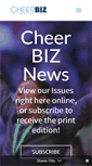 Mobile Screenshot of cheerbiznews.com